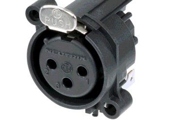 XLRタイプ レセプタクルコネクター